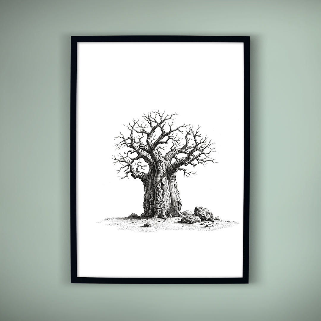 Baobab Tree 01 — Fine Art Print | Instant Digital Download