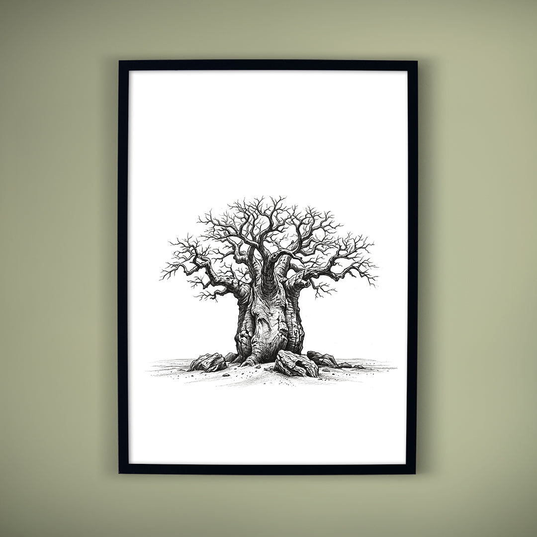 Baobab Tree 02 — Fine Art Print | Instant Digital Download