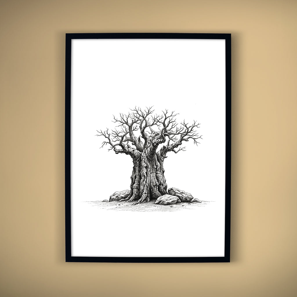 Baobab Tree 03 — Fine Art Print | Instant Digital Download