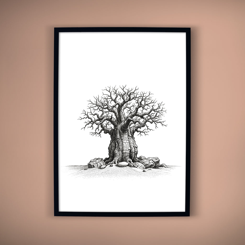 Baobab Tree 04 — Fine Art Print | Instant Digital Download