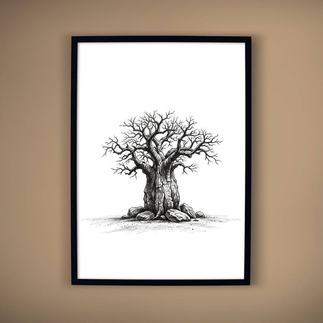 Baobab Tree 05 — Fine Art Print | Instant Digital Download