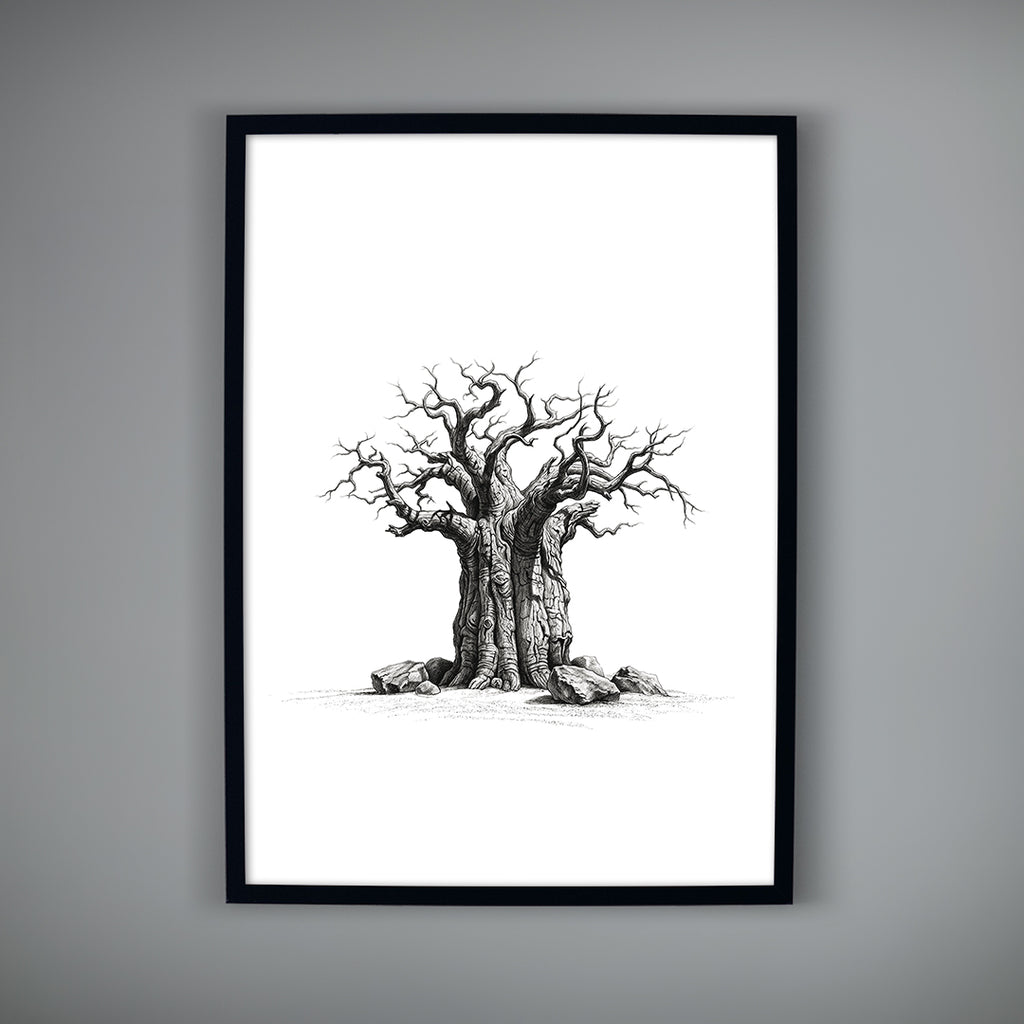 Baobab Tree 06 — Fine Art Print | Instant Digital Download