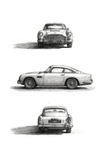 Classic Cars 01 — Aston Martin DB5 | Fine Art Print | Instant Digital Download