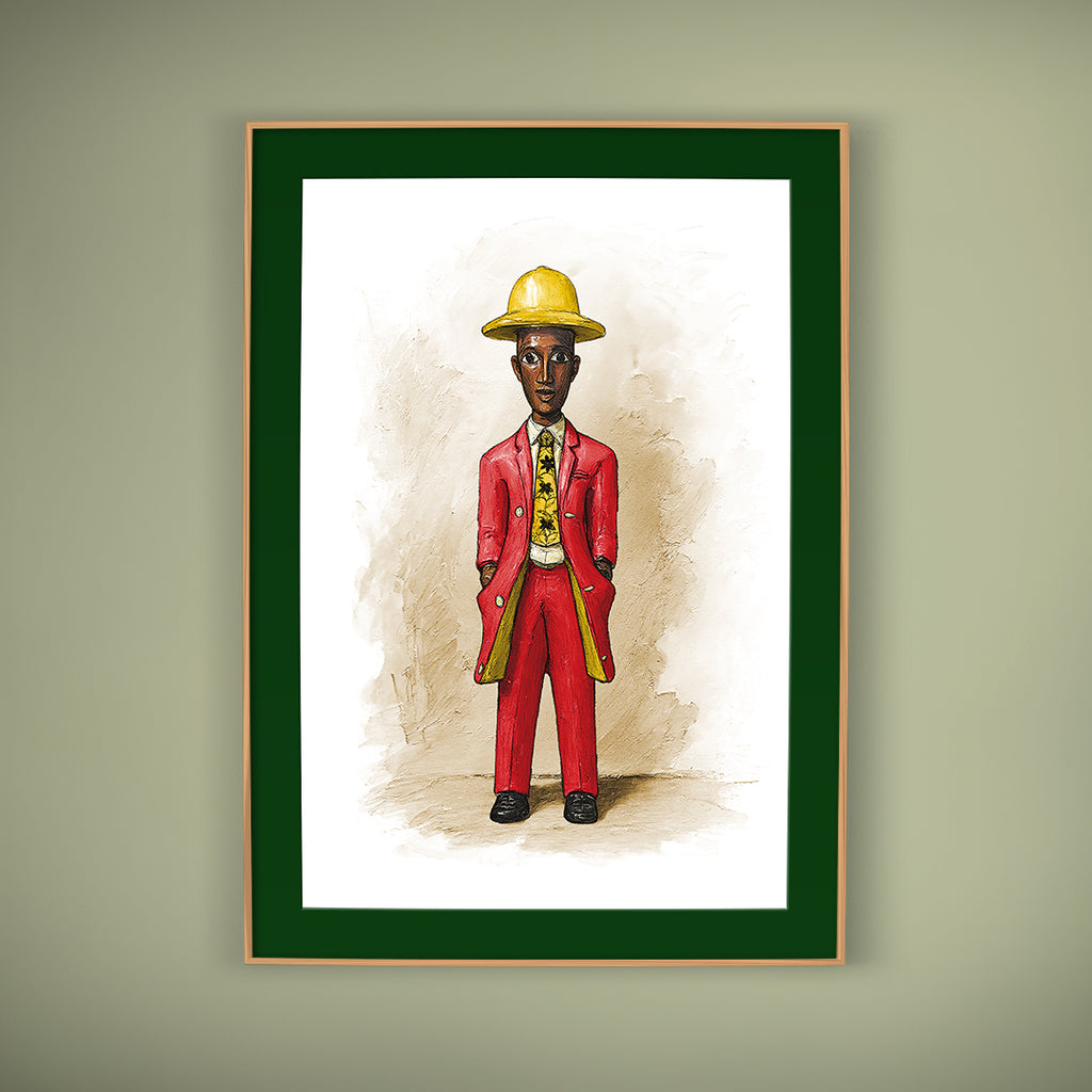 Colonial Figure 02 — Fine Art Print | Instant Digital Download