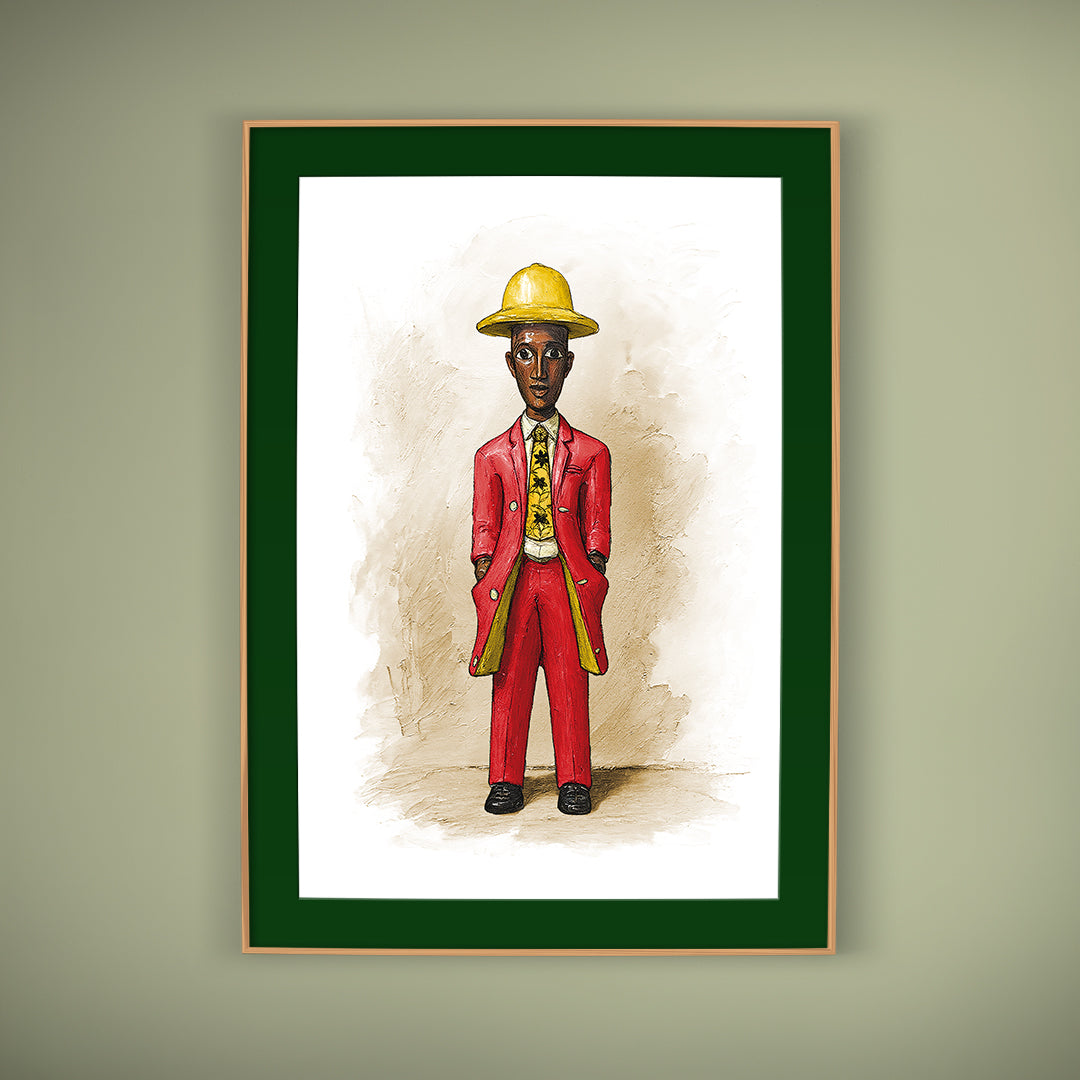 Colonial Figure 02 — Fine Art Print | Instant Digital Download