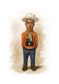 Colonial Figure 03 — Fine Art Print | Instant Digital Download