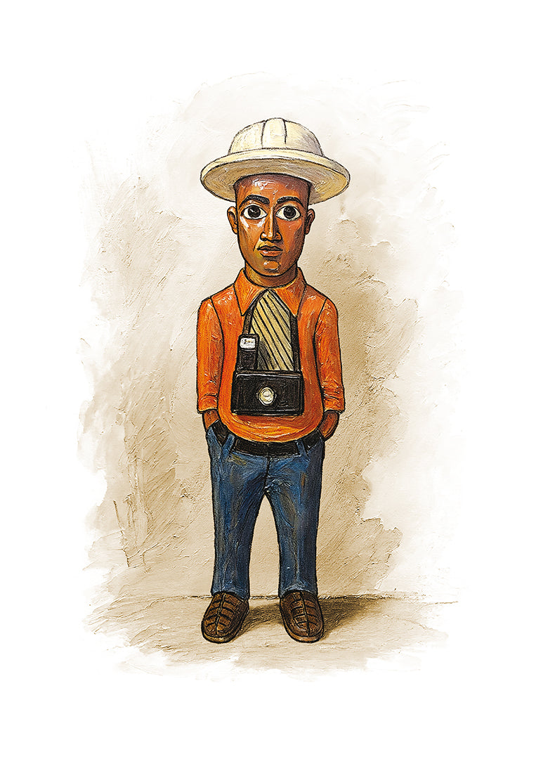 Colonial Figure 03 — Fine Art Print | Instant Digital Download