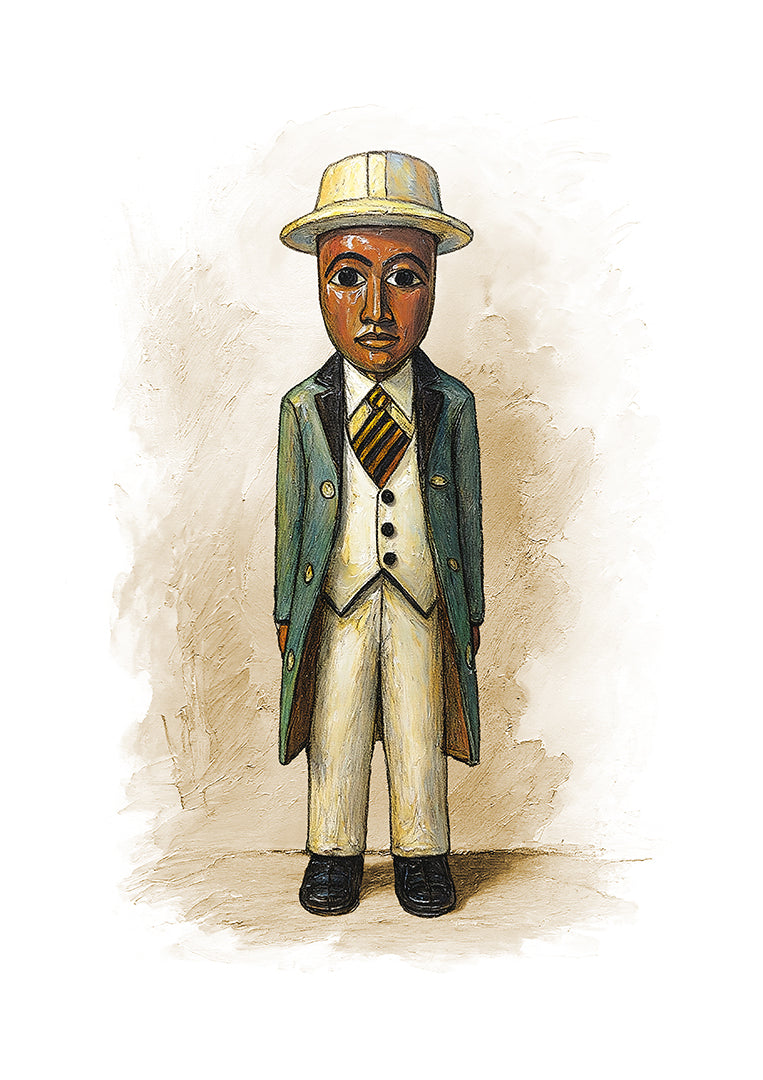 Colonial Figure 05 — Fine Art Print | Instant Digital Download