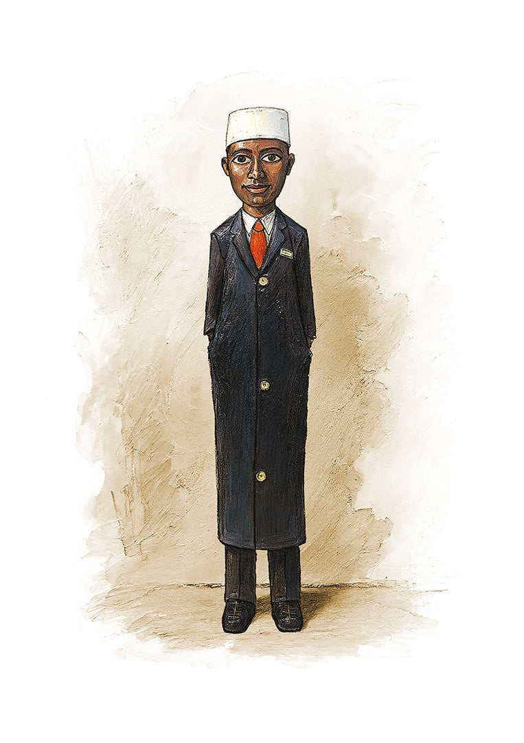 Colonial Figure 06 — Fine Art Print | Instant Digital Download