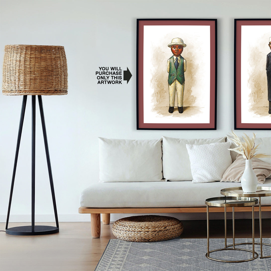 Colonial Figure 01 — Fine Art Print | Instant Digital Download