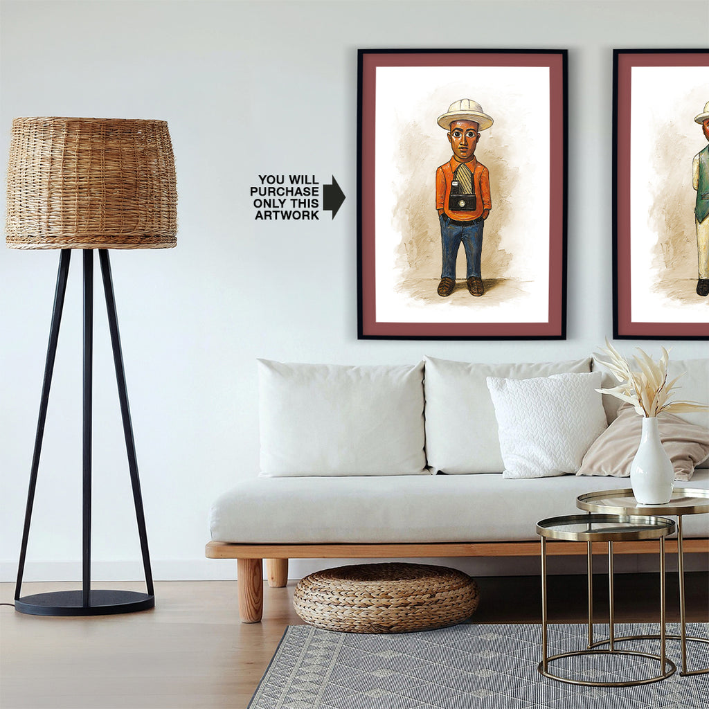 Colonial Figure 03 — Fine Art Print | Instant Digital Download