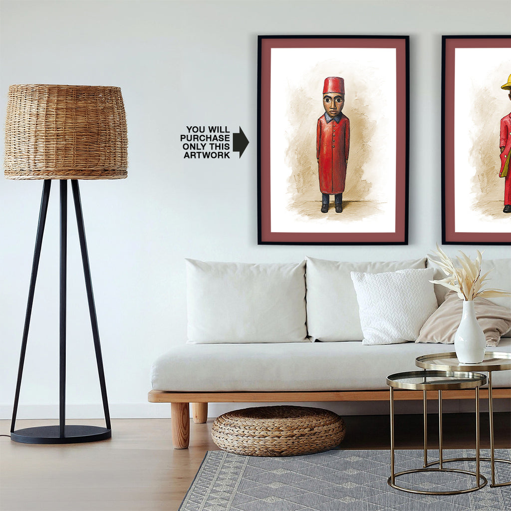 Colonial Figure 04 — Fine Art Print | Instant Digital Download