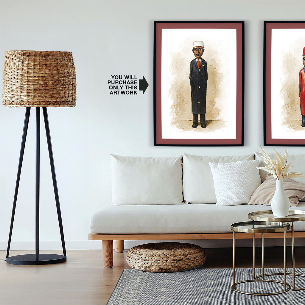 Colonial Figure 06 — Fine Art Print | Instant Digital Download