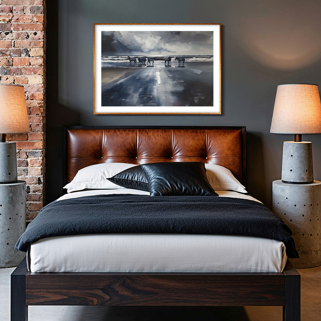 Seahorses At Dawn 01 — Fine Art Print | Instant Digital Download